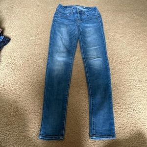 American eagle jeggings size 0 blue #jeggings #AmericanEagle #pants